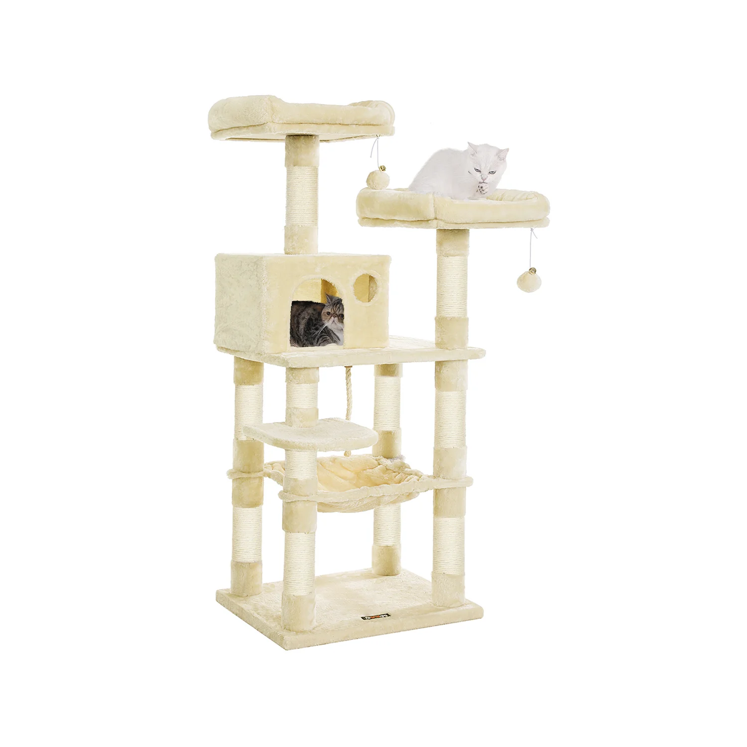 Drapak z platformami widokowymi, 143 cm - Image 3