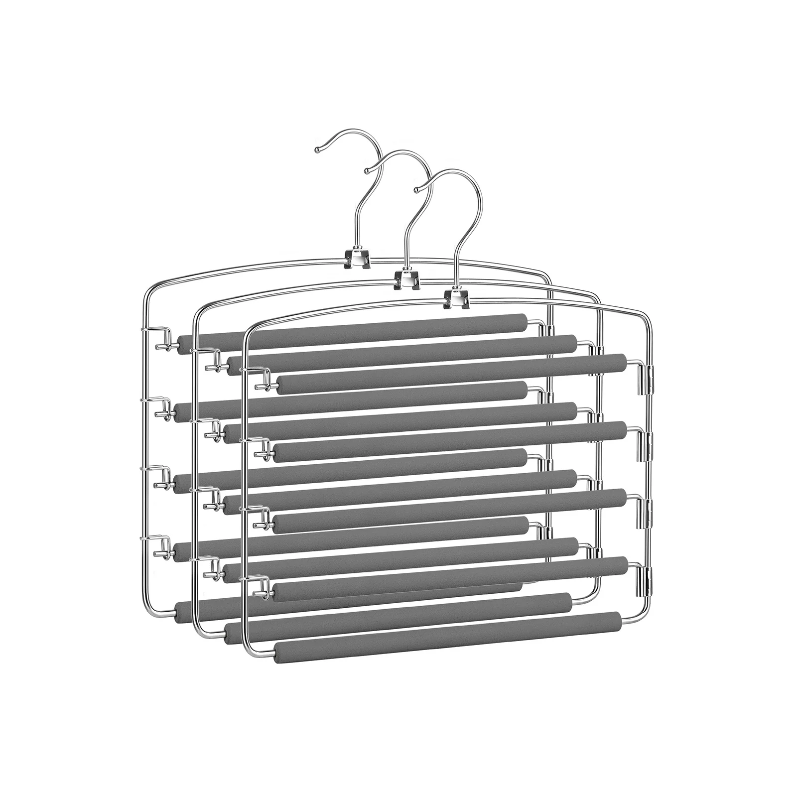 Antypoślizgowe, metalowe wieszaki wielokrotne - Image 2