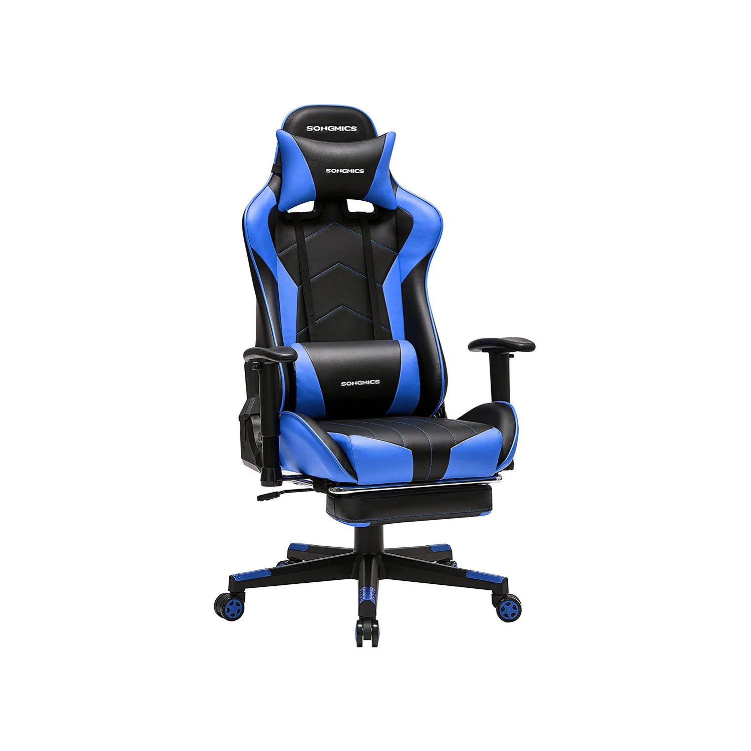 Ergonomiczne krzesło biurowe z wysuwanym podnóżkiem - Image 2