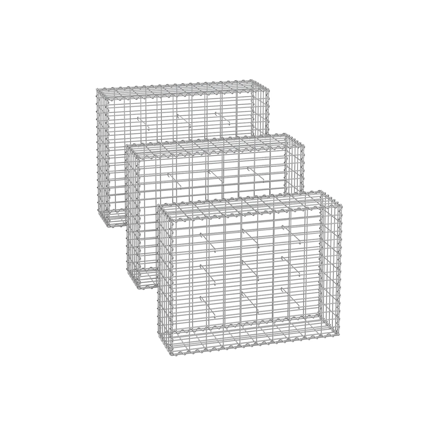 Gabion kamienny wykonany z siatki metalowej - Image 3