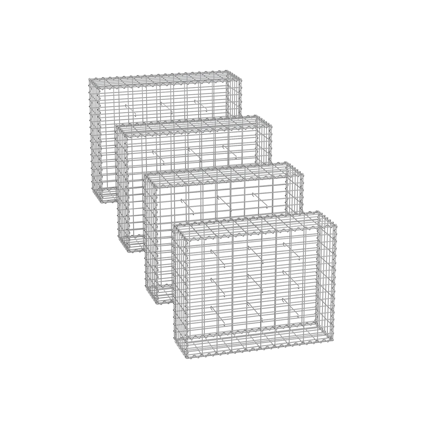 Gabion kamienny wykonany z siatki metalowej - Image 4