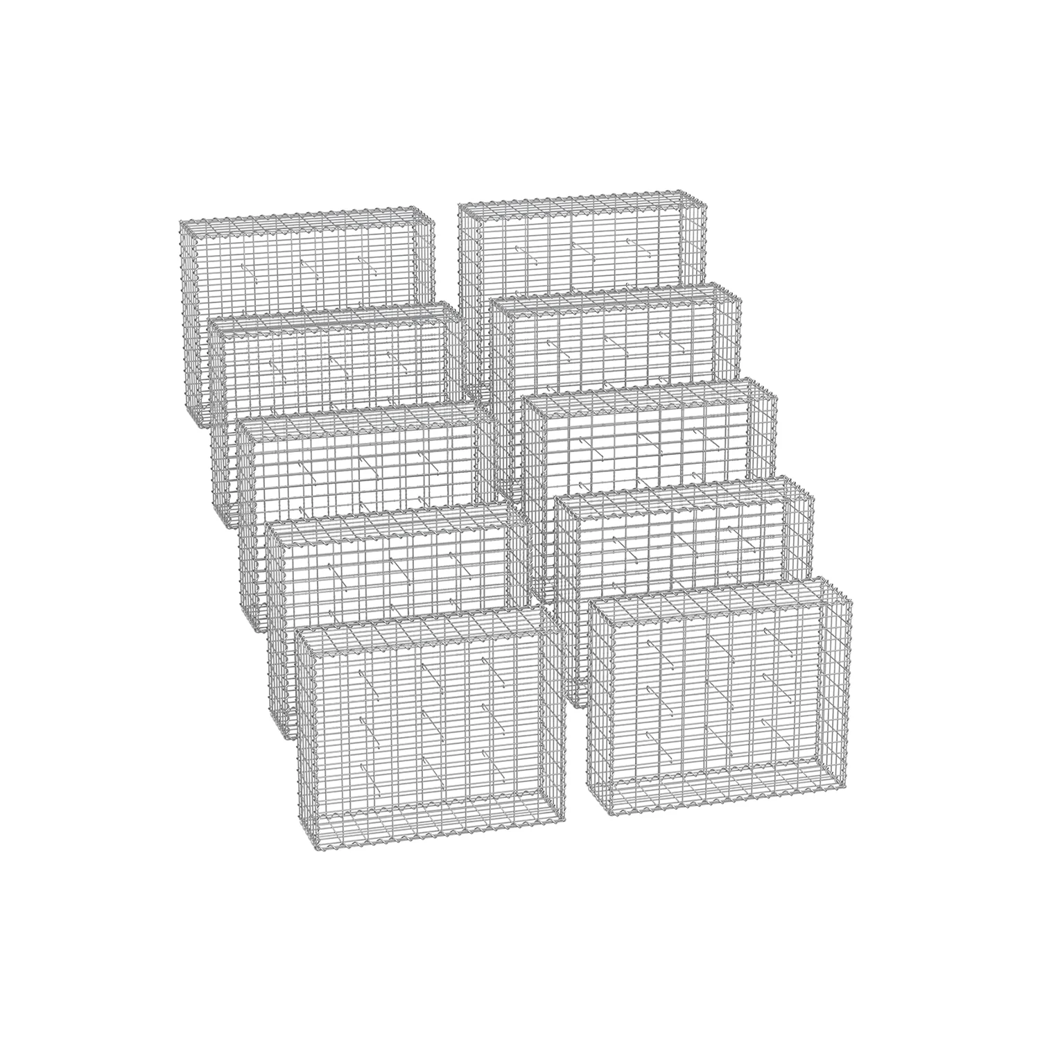 Gabion kamienny wykonany z siatki metalowej - Image 6