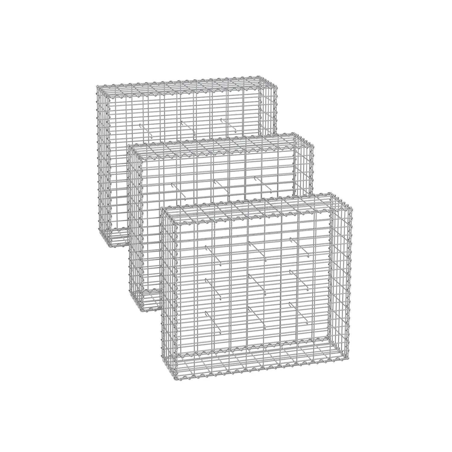 Ocynkowane kosze gabionowe o oczkach 5 x 10 cm - Image 4
