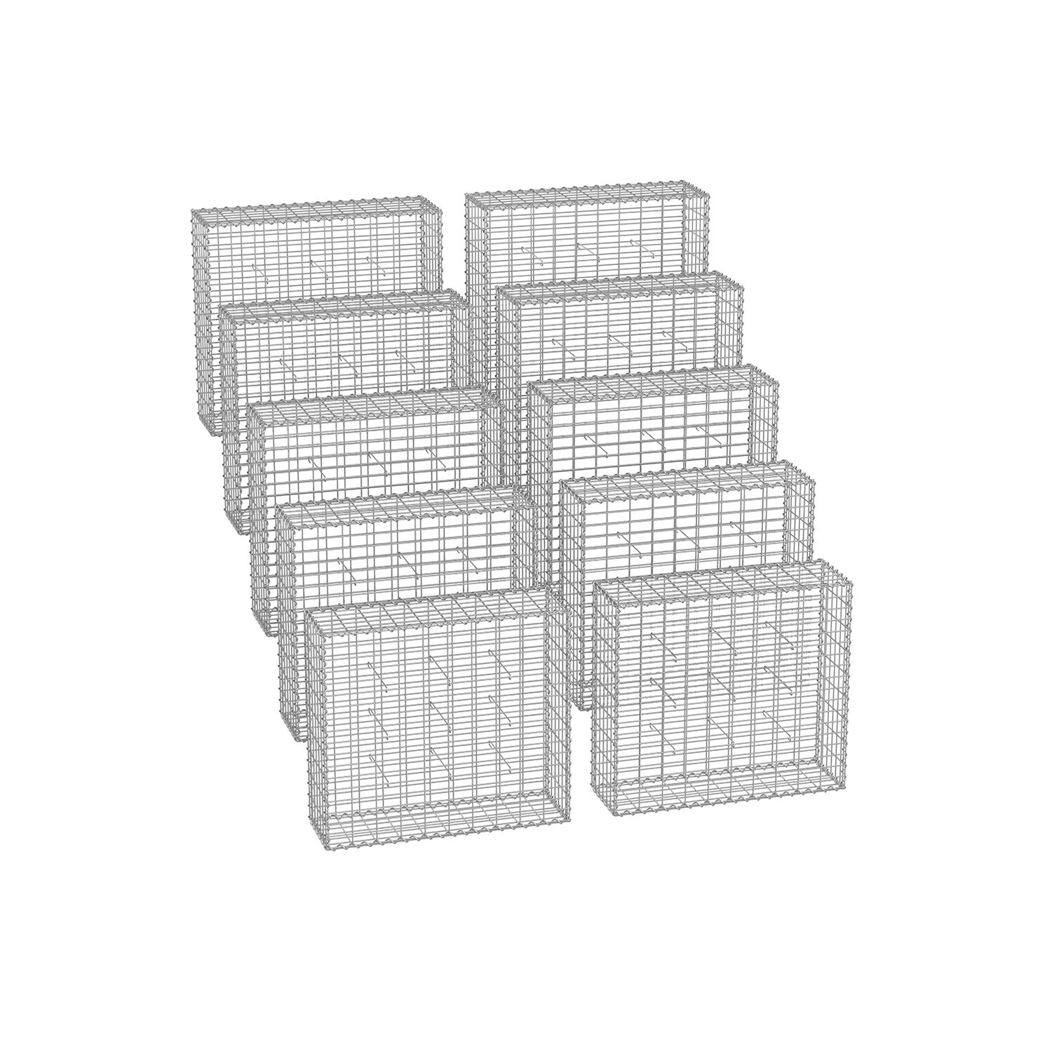 Ocynkowane kosze gabionowe o oczkach 5 x 10 cm - Image 6