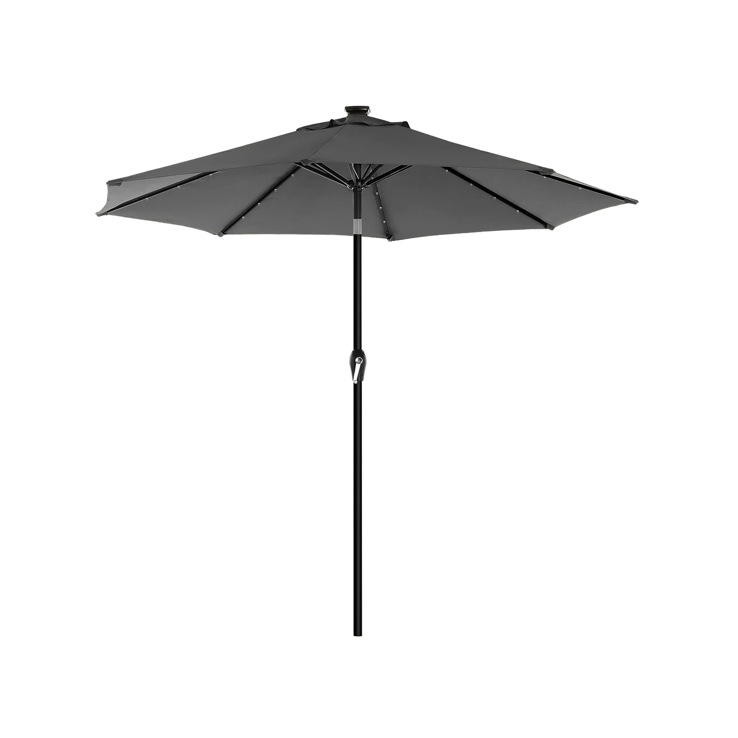 Parasol z oświetleniem solarnym LED, bez stojaka - Image 2