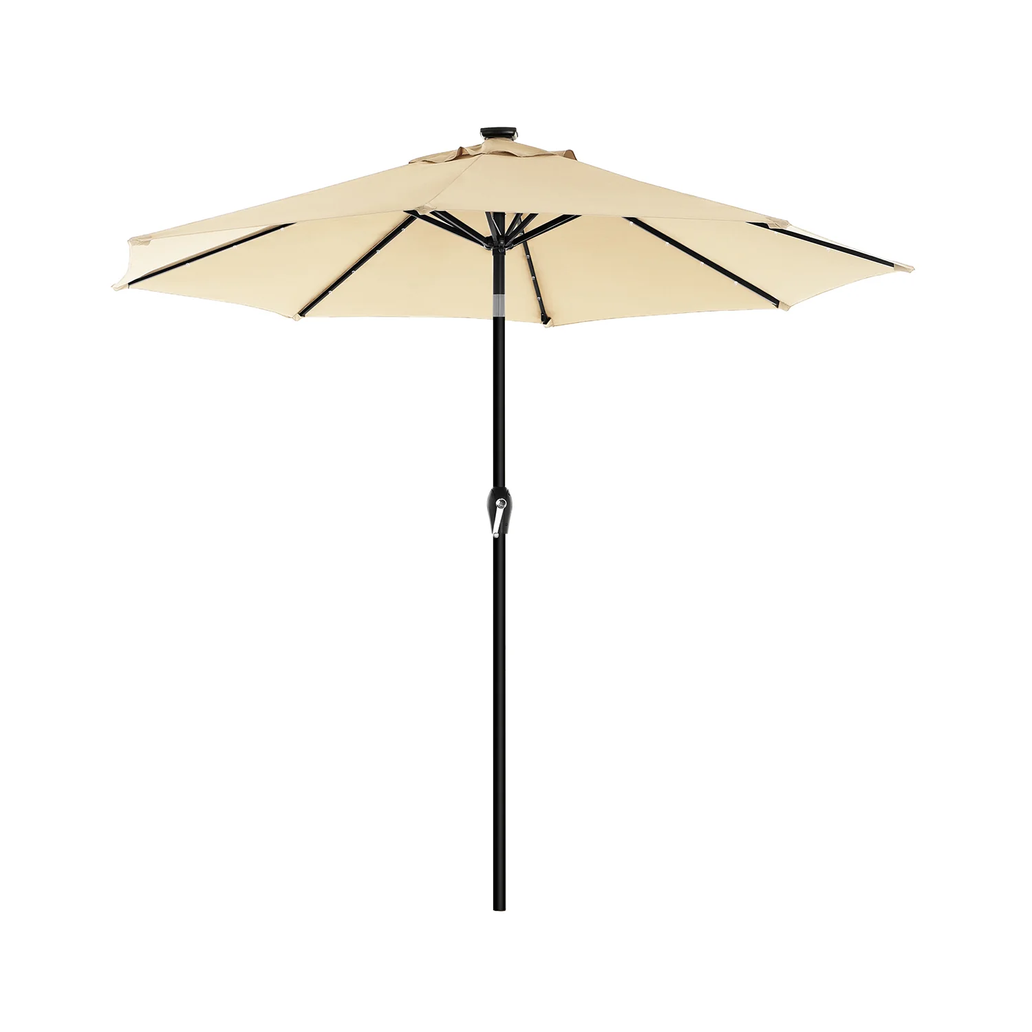 Parasol z oświetleniem solarnym LED, bez stojaka - Image 5