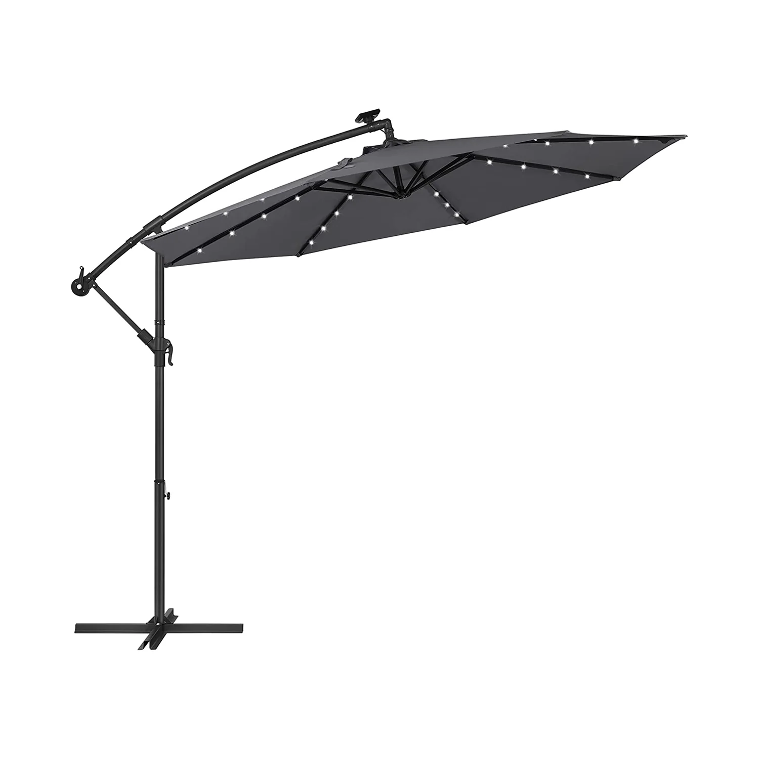 Parasol z oświetleniem solarnym LED - Image 4