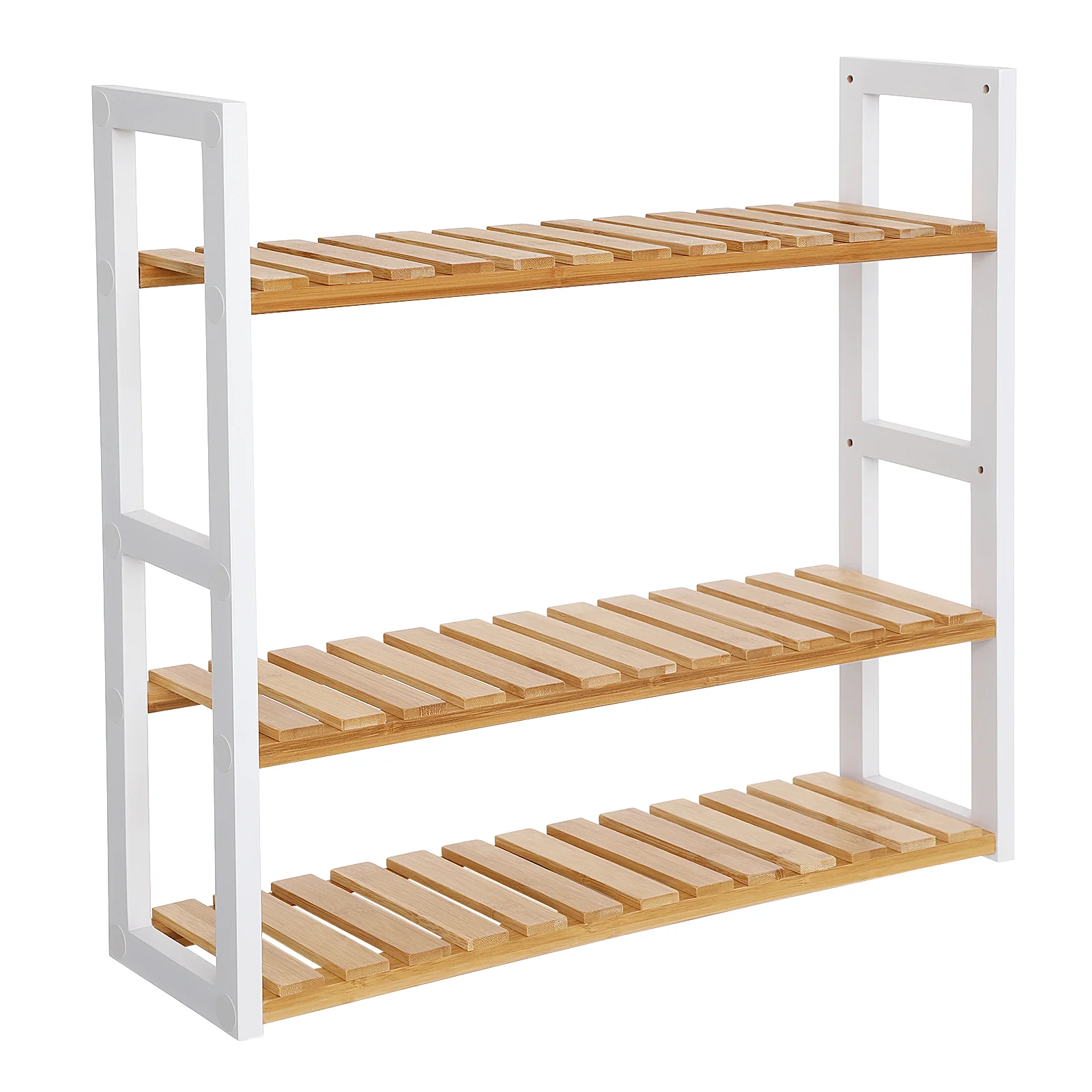 Półka bambusowa z 3 regulowanymi poziomami - Image 3
