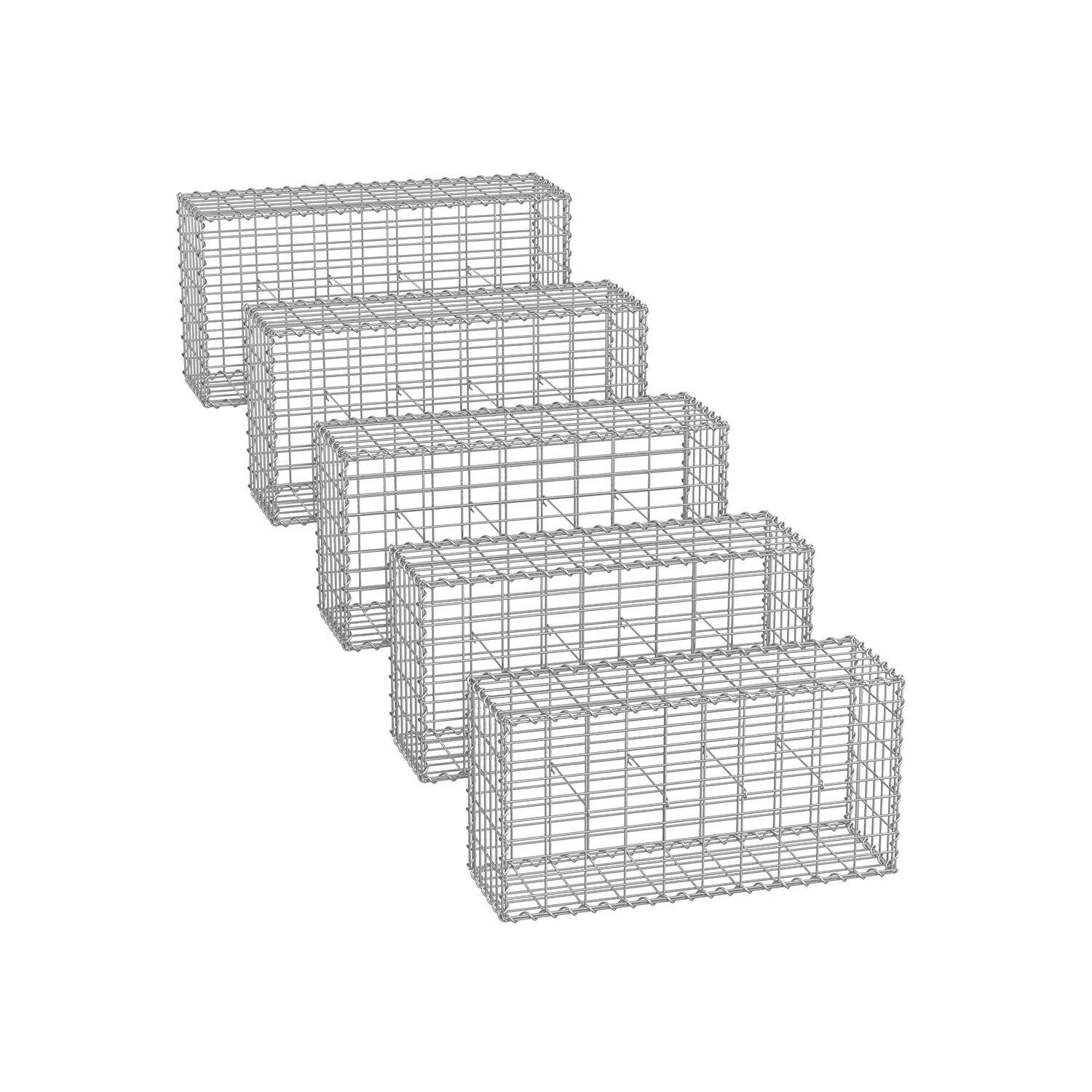 Prostokątny kamienny gabion - Image 3