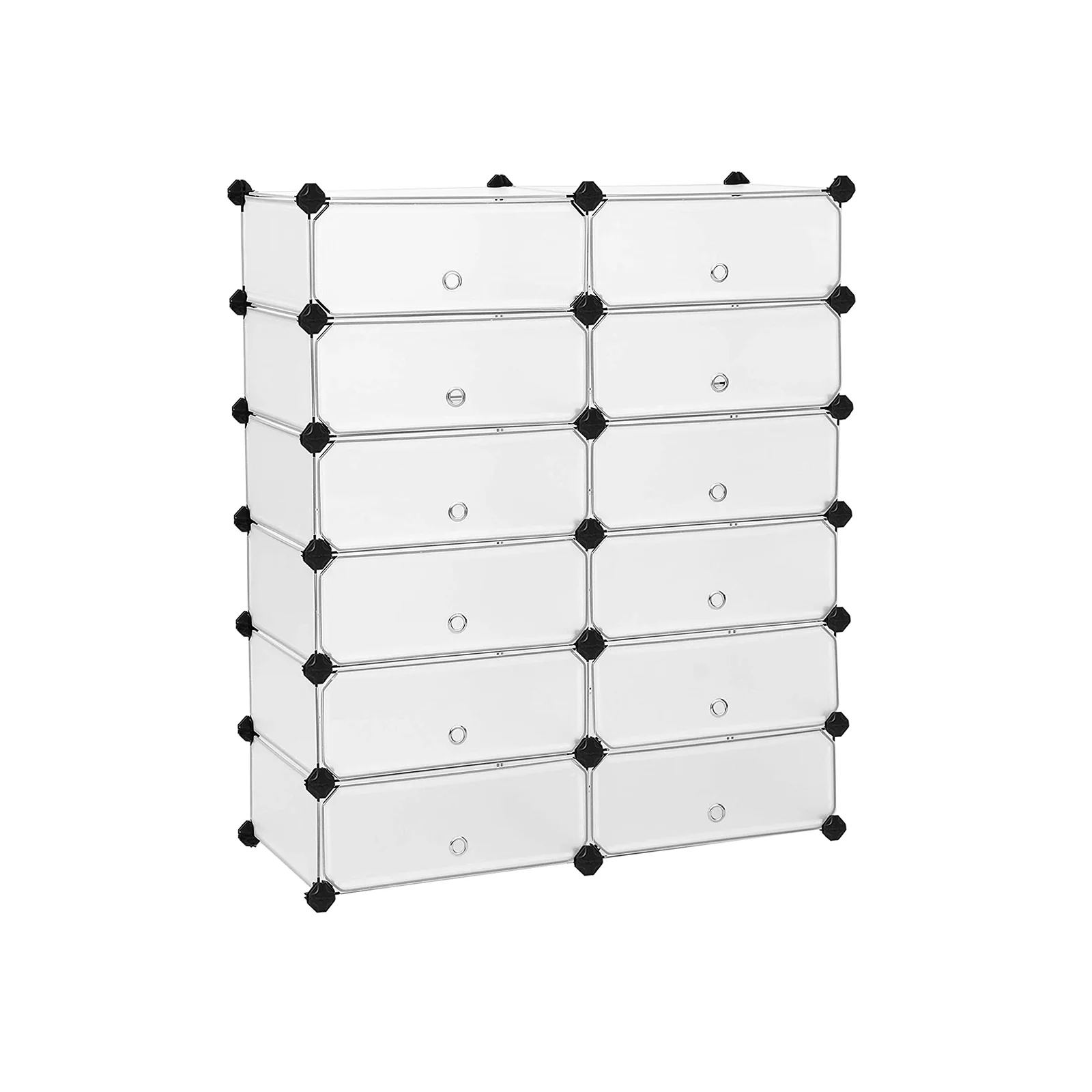 Prostokątny system półek z 12 przegródkami - Image 2