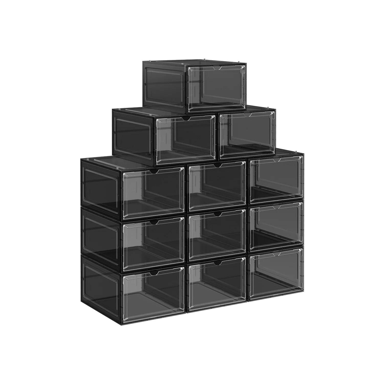Przezroczyste organizery na buty z drzwiczkami - Image 4