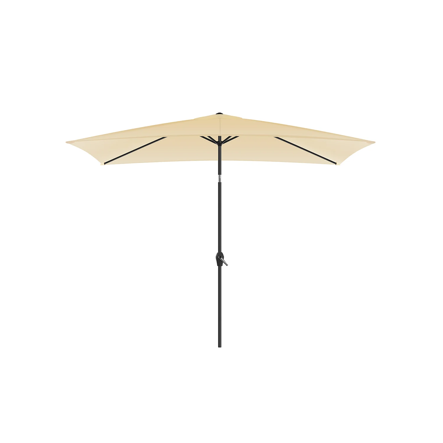 Składany parasol z korbą i bez stojaka - Image 3