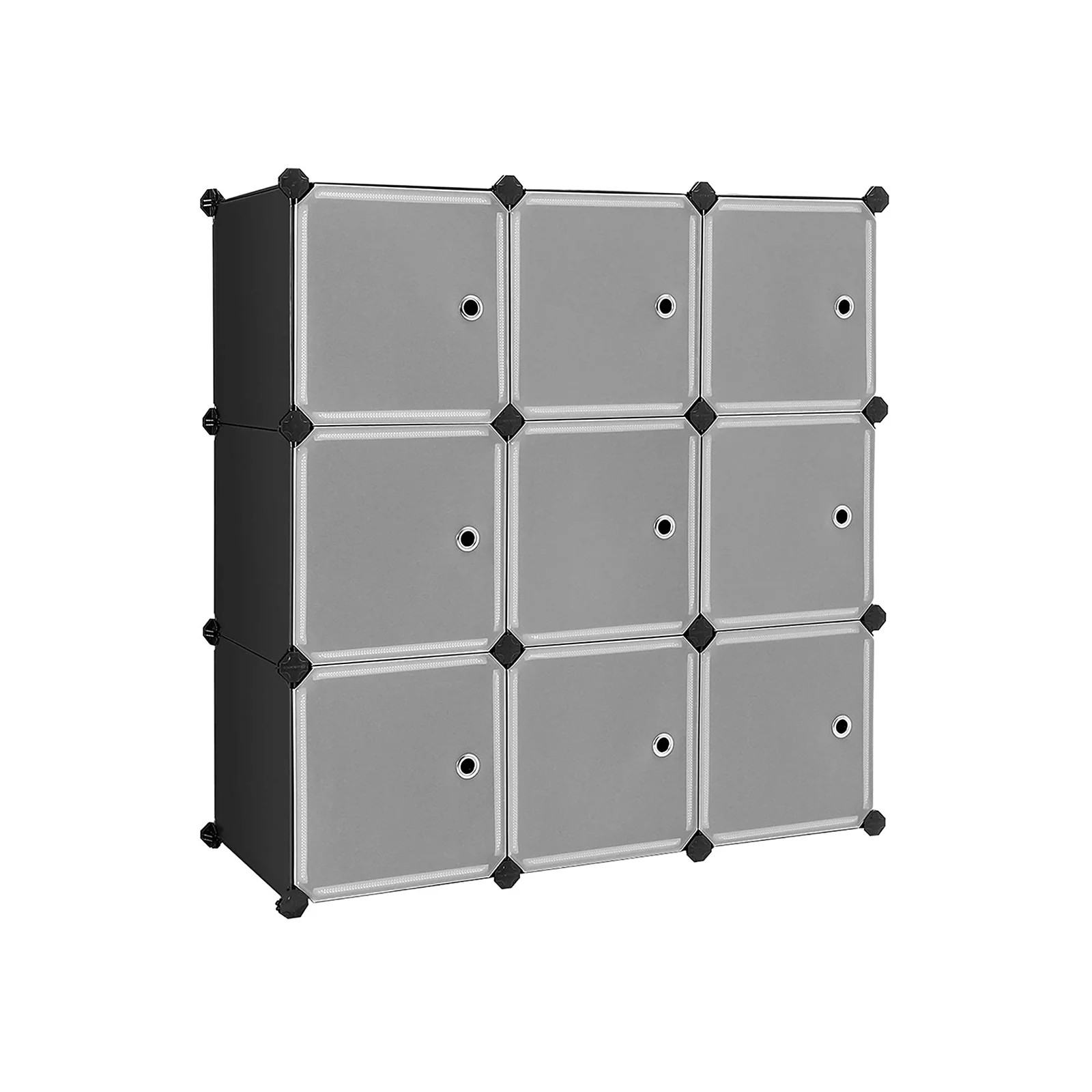 System regałów DIY wykonany z 9 kostek - Image 2