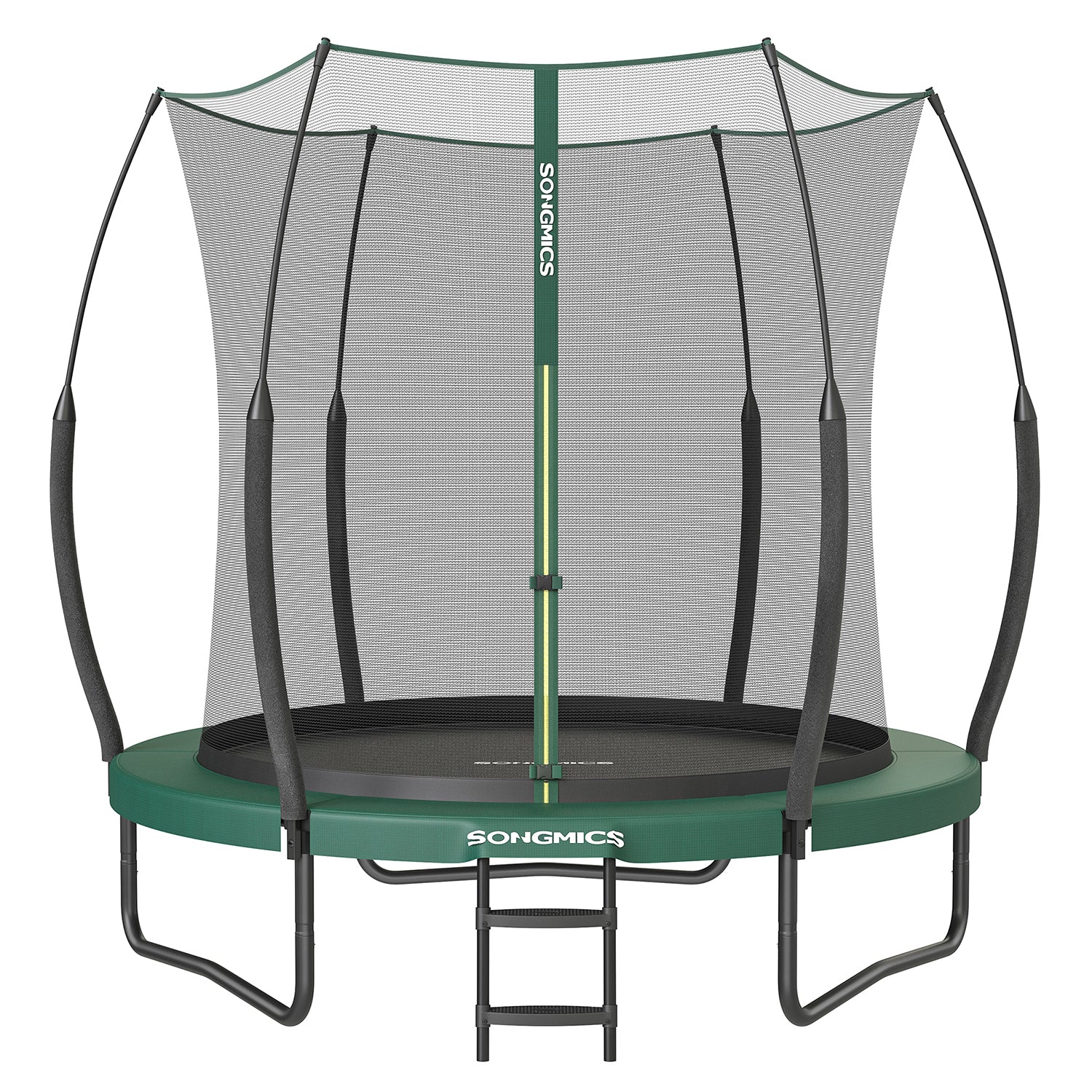 Trampolina Ø 366 cm z zamkiem błyskawicznym w kolorze dżungli - Image 3