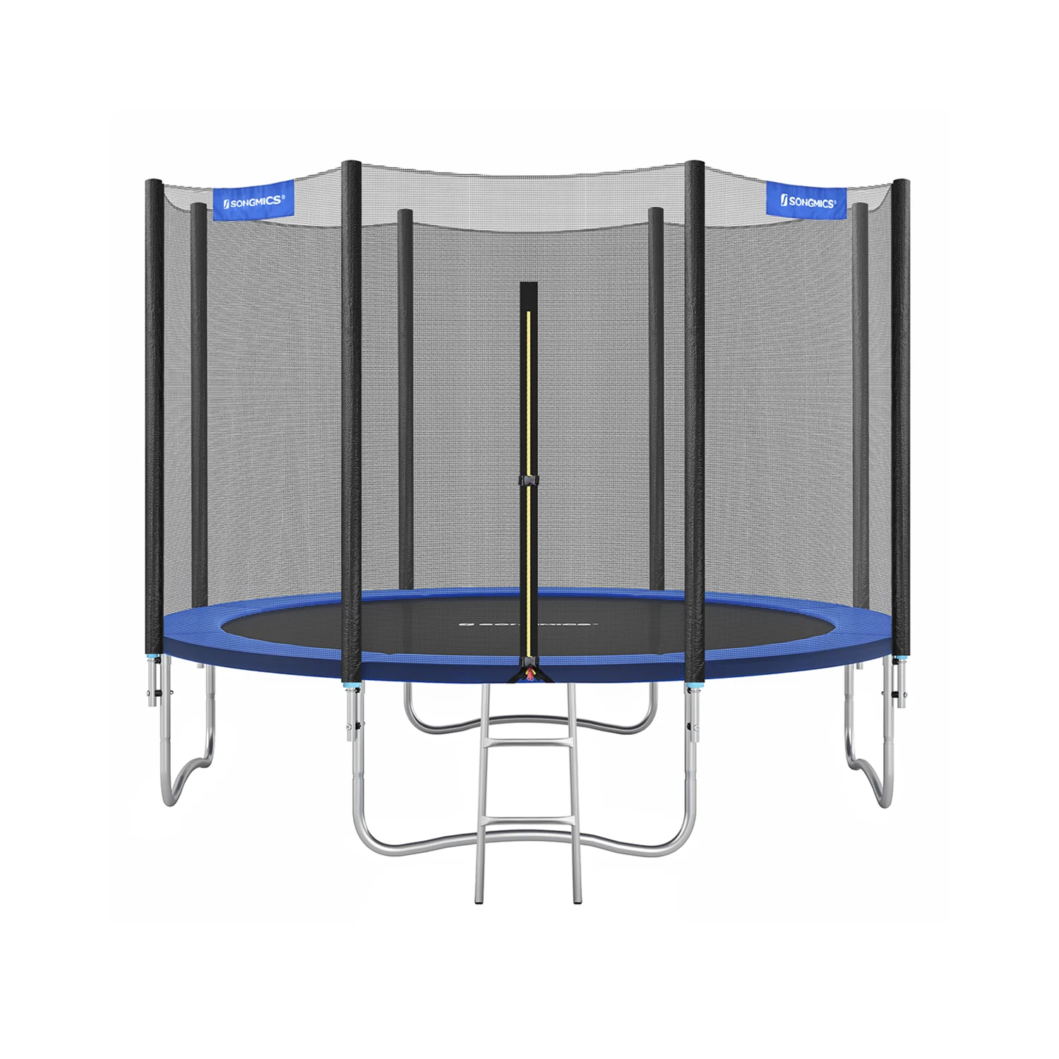 Trampolina z wyściełanymi drążkami z siatki zabezpieczającej - Image 10