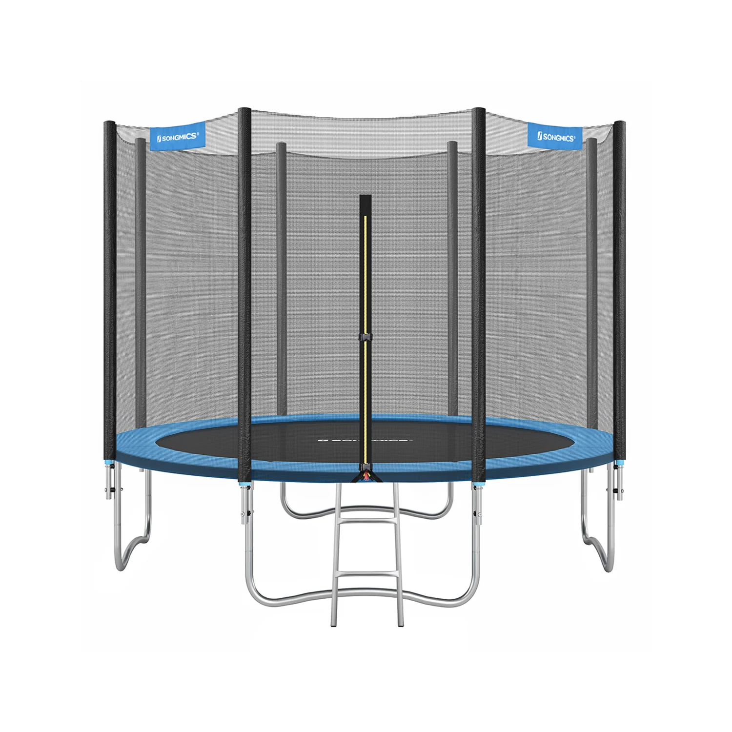Trampolina z wyściełanymi drążkami z siatki zabezpieczającej - Image 6