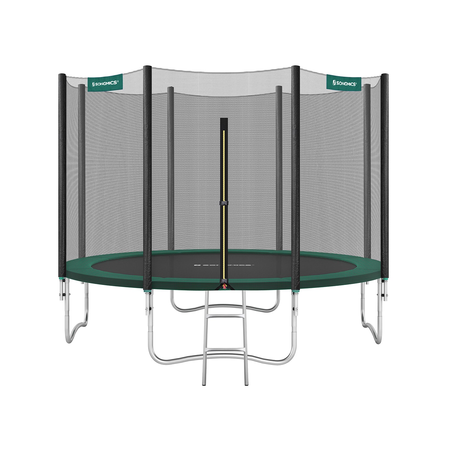 Trampolina z wyściełanymi drążkami z siatki zabezpieczającej - Image 9