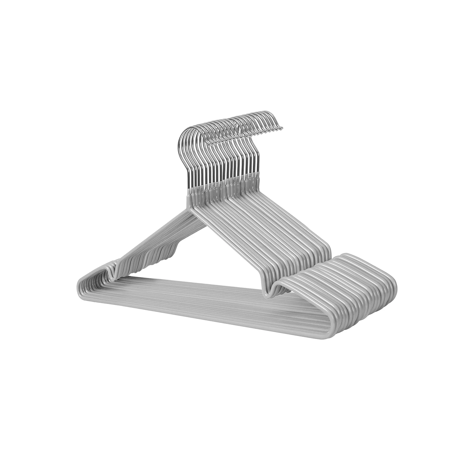 Zestaw 20 metalowych wieszaków na ubrania - Image 3