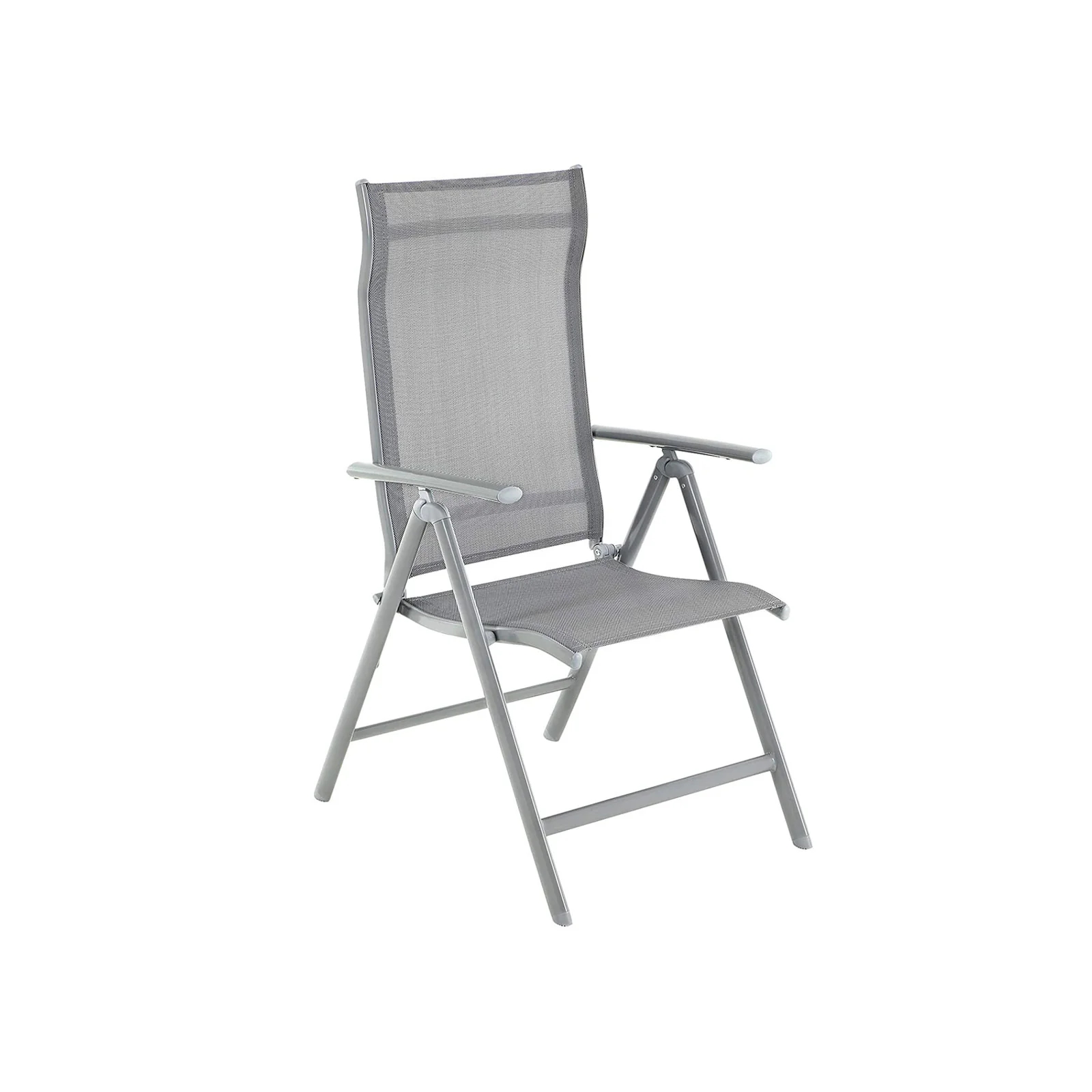 Zestaw 4 krzeseł ogrodowych z solidną aluminiową ramą - Image 2
