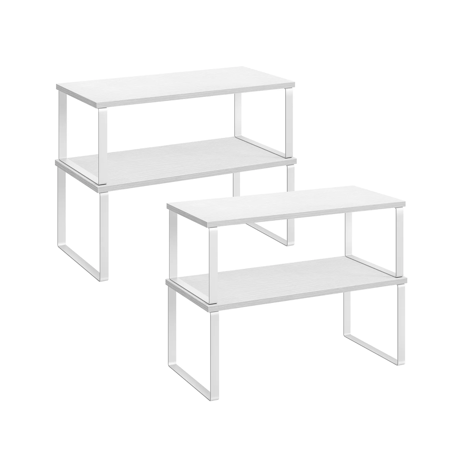 Zestaw 4 półek kuchennych z metalową ramą - Image 4